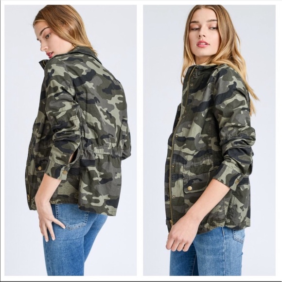 Last! Camouflage Pattern jacket with pocket - Picture 3 of 6